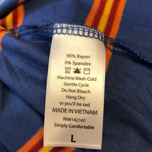 LuLaRoe Julia Dress - Picture 5 of 6